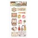 Chipboard cm 15x30 - Rose Parfum