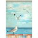 A4 rizspapír csom. - Blue Dream seagulls