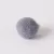 Zsenília pompon 2 cm  - sötétszürke 100 darabos csomag