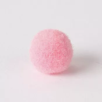   Zsenília pompon 2 cm  - világosrózsaszín 100 darabos csomag