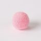 Zsenília pompon 2 cm  - világosrózsaszín