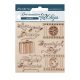 Chipboard cm 14x14 - Create Happiness Oh lá lá Live your dream