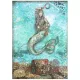 A4 rizspapír csom. - Songs of the Sea mermaid