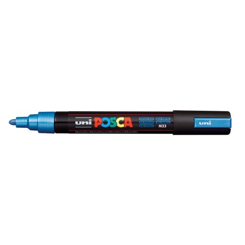 Posca Uni filctoll PC-5M 2,5 mm - metál kék