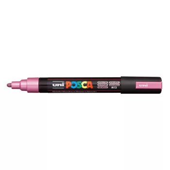 Posca Uni filctoll PC-5M 2,5 mm - metál rózsaszín