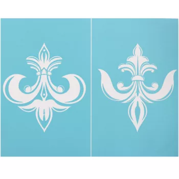 Szita stencil - Anjou liliomok 215mm x 275mm