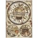 A4 rizspapír csom. - Coffee and Chocolate clocks