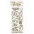 Rub-on 10,16cm x 21,6cm - Sir Vagabond in Fantasy World greeks and capitals