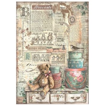A4 rizspapír csom.- - Brocante Antiques teddy bears