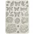 Szilikon öntőforma A5 - Create Happiness Secret Diary butterflies and flowers