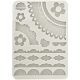 Szilikon öntőforma A5 - Create Happiness Secret Diary lace borders