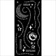 Vastag stencil 12cm x 25cm - Create Happiness Secret Diary dream 
