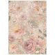 A4 rizspapír csom. - Shabby Rose roses pattern