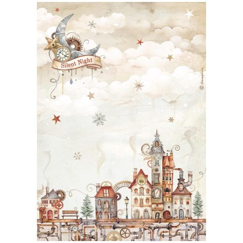 A4 rizspapír csom. - Gear up for Christmas cozy houses