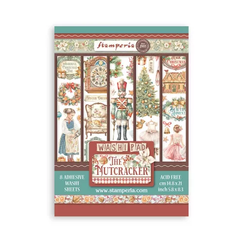 Washi tömb 8 lap A5 - The Nutcracker