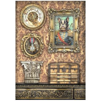 A4 rizspapír csom. - Alterego frame with dog