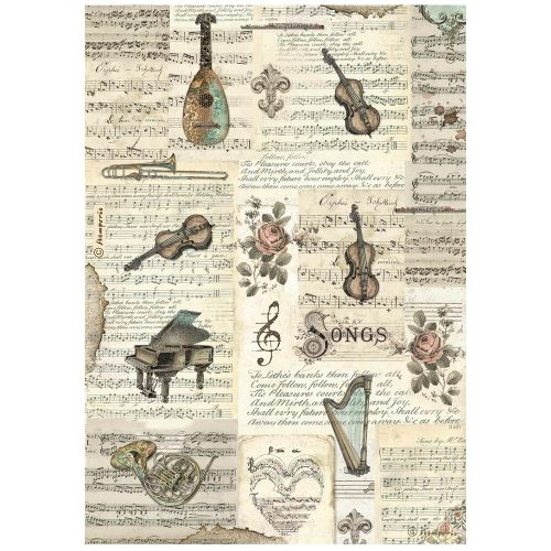 A4 rizspapír csom. - Music instruments