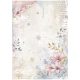 A4 rizspapír csom. - Create Happiness Dewdrops flower corner