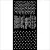 Vastag stencil cm 12X25 - Create Happiness Dewdrops patterns