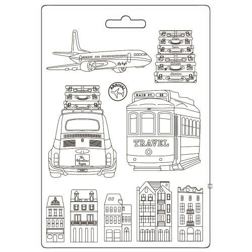 Lágy PVC öntőforma A4 - Art of Travelling transports