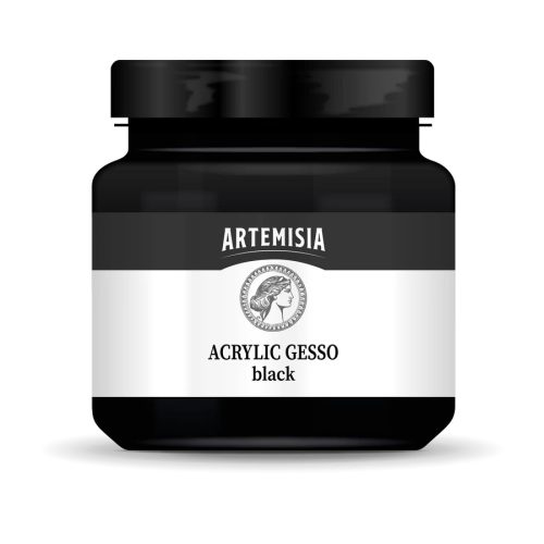Artemisia Akril Gesso 1000 ml fekete