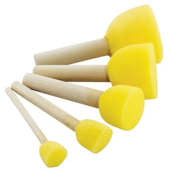 Szivacsecset készlet 5 darabos