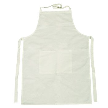 Lenvászon kötény zsebbel 70 cm x 75cm natúr