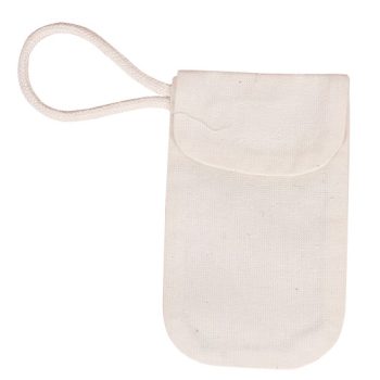 Lenvászon telefon tartó Selyemfestés