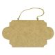 Fa tábla MDF 17cm x 9cm - Boutique