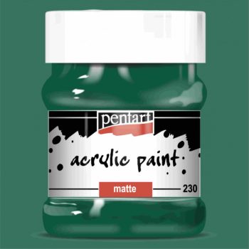 Matt akrilfesték - FENYŐZÖLD 230ml | Pentart