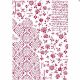 Stamperia Stencil / Festősablon - Rózsák és dekorációk