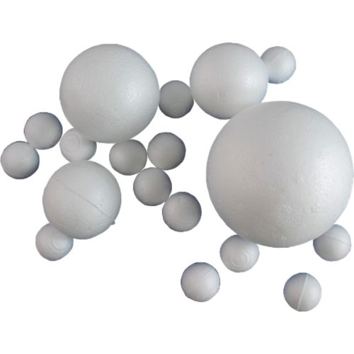 Polisztirol gömb  több választható méretben (apróbb szemcséjű)