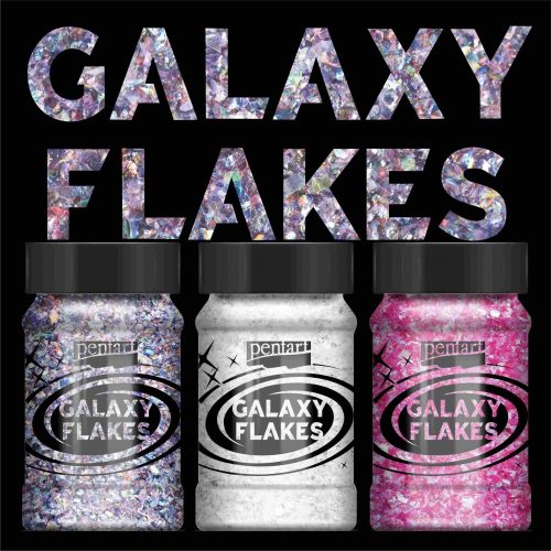 Galaxy flakes | Pentart