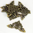 Fém sarokdísz 3,4cm x 3,4cm x 4,8cm