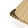 Fém sarokvédő 2,2cm x 2,2cm 2db/cs.