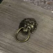 Fém fogantyú oroszlános 3,4cm x 2,8cm