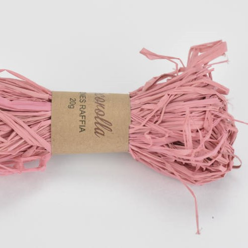 Raffia rózsaszín