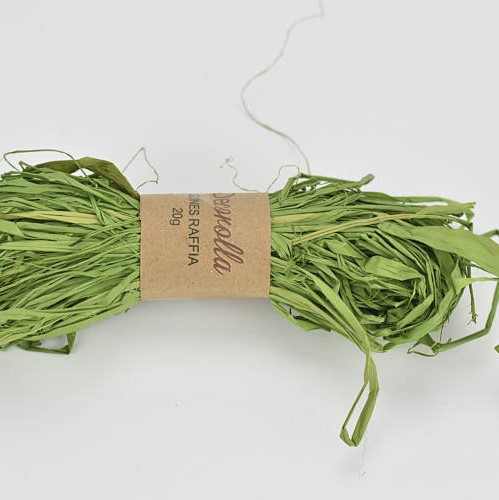 Raffia zöld