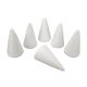 Polisztirol kúp  6cm x 3cm 6db/csomag