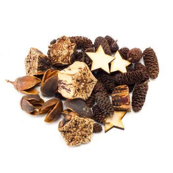 Ünnepi arany-barna terméscsomag