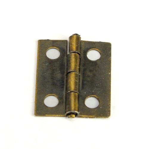 Zsanér bronz színű kicsi 1,4cm x 1,8cm 10db/csomag