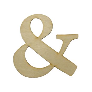 Fa betű - & Carmen 10cm