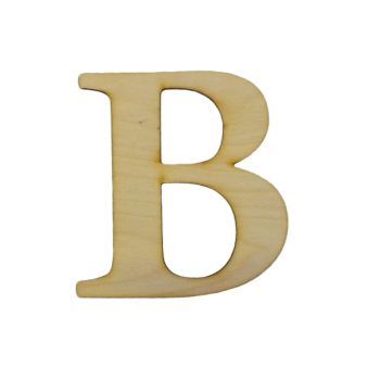 Fa betű - B Carmen 10cm