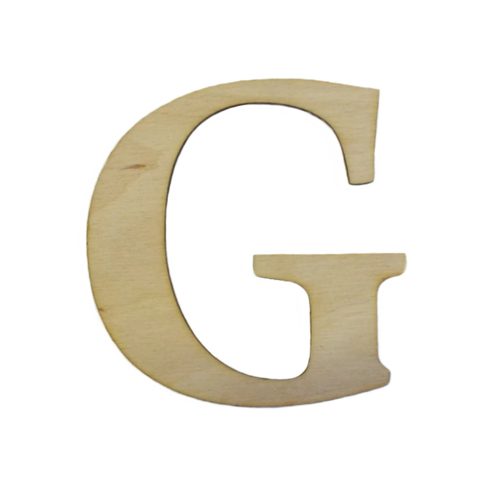 Fa betű - G Carmen 10cm