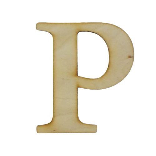 Fa betű - P Carmen 10cm