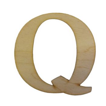 Fa betű - Q Carmen 10cm