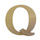 Fa betű - Q Carmen 10cm