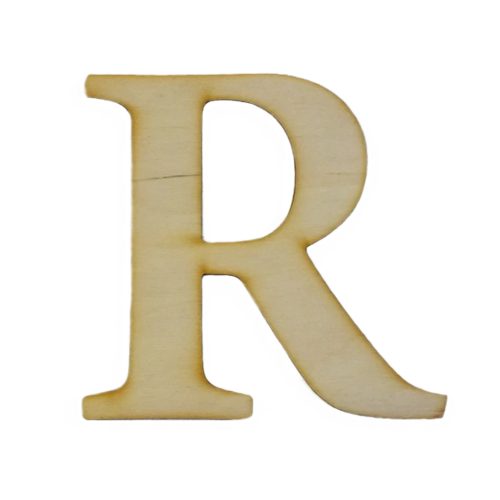Fa betű - R Carmen 10cm