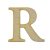 Fa betű - R Carmen 10cm