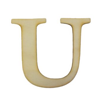 Fa betű - U Carmen 10cm